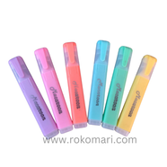 Pastel Highlighters, Macaron Colors - Set of 6Pcs image