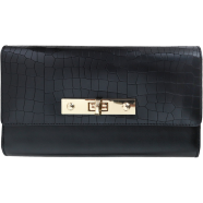 Pastich Stone-Cut Leather Long Wallet Women image