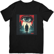 Pathok Point 1984 Big Brother Inspired Unisex Cotton Half Sleeve T-Shirt image