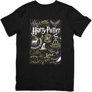 Pathok Point Harry Potter Wizarding World Inspired Unisex Cotton Half Sleeve T-Shirt image