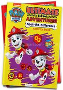 Paw Patrol Ultimate Adventures Spot the difference Activity book image