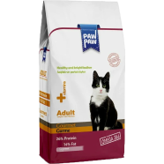 Paw Paw Adult Cat Food Gourmeat Dried Lamb Meat Fish Meal and Chicken Meat Flavour 500 gm image