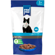 Paw Paw Adult Pouch Fish 85gm | Cat Wet Food image