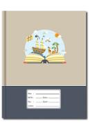 Pearl Binding Khata Book Design (White) - 200 Pages image