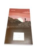 Pearl Binding Khata Tree and Man Design (White) - 200 Pages image