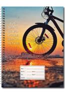 Pearl Spiral Khata Sun and Tree Design (Margin) - 300 Pages