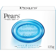 Pears Pure and Gentle With Mint Soap 125 gm image