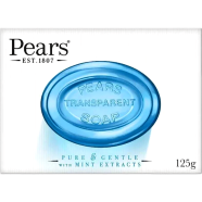 Pears Transparent Soap Pure and Gentle with Mint Extracts 125g image