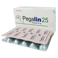 Pegalin 25 mg Capsule 10's strip image