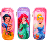 Princess Pencil Case with Compartments and Zip Any Color image