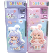 Plush Toy Stress Reliever Pencil Case Kids Magnet Pencil Case image