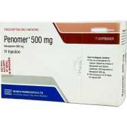 Penomer 500 mg/vial IV Injection 500 mg vial image