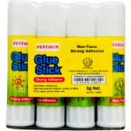 Pentagon Glue Stick 8 gm-4 Pcs image
