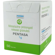 Pentasa 1 gm/Sachet Microgranules 50'S Pack image
