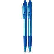 Pentel 0.7mm Ball Point Pen Blue Ink - 2 Pcs - BK417-C