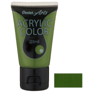 Pentel Acrylic Color 28ML - Olive Green image