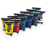 Pentel Arts Acrylic Paint 12 Colours Set - WA2-12E