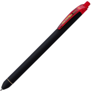 Pentel BL437R1-B Gelpen Red Ink Black Body image