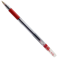 Pentel Ball Point Pen 0.7mm Red Ink image