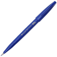 Pentel Brush Sign Pen - Blue - SES15C-C