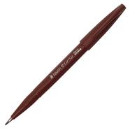 Pentel Brush Sign Pen -Brown image