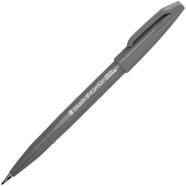 Pentel Brush Sign Pen - Gray - SES15C-N