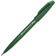 Pentel Brush Sign Pen - Green - SES15C-D