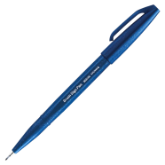 Pentel Brush Sign Pen - Navy Blue - SES15C-CAX