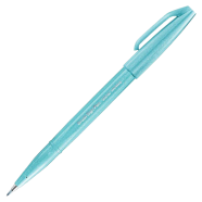 Pentel Brush Sign Pen - PALE Blue - SES15C-S2X