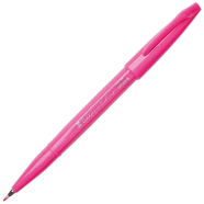 Pentel Brush Sign Pen - Pink - SES15C-P
