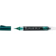 Pentel Dual Metallic Brush-Green Plus Metallic Blue image