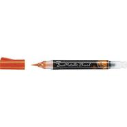 Pentel Dual Metallic Brush-Orange Plus Metallic Yellow image