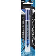 Pentel Dual Metallic Brush-Violet Plus Metallic Blue - XGFH-DVX