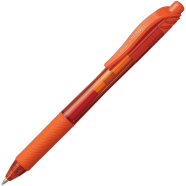 Pentel Energel Gel Pen Orange Ink (0.7mm) - 1 Pcs - BL107-FX