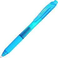 Pentel Energel Gel Pen Sky Blue Ink (0.7mm) - 1 Pcs image