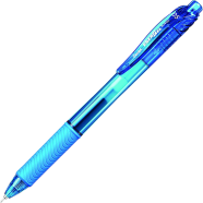 Pentel Energel Gell Pen Sky Blue Ink (0.5mm) - 1 Pcs image