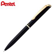 Pentel Energel Metal Body 0.7mm Black Barrel With Gold Clip- Black Ink image