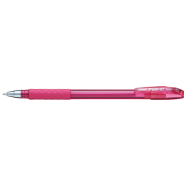 Pentel Feel-IT Ballpoint Pen 0.7mm Pink - Barrel - Blue Ink - BX487P-C