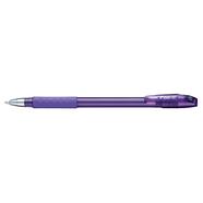 Pentel Feel-IT Ballpoint Pen 0.7mm Violet - Barrel - Blue image