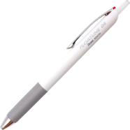 Pentel Floatune BZN204-BX Retractable Ballpoint Pen - 0.4 Mm Red image