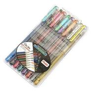 Pentel Hybrid Dual Metallic 1.0mm 8 Colors Set image