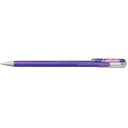 Pentel Hybrid Dual Metallic Gel Pen - 1.0 mm - Light Violet and Metallic Red and Blue image