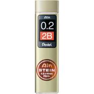 Pentel Ain Stein Mechanical Pencil Lead 0.2mm 2B 20 Leads - C272W-2B icon