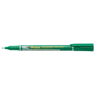 Pentel NF450 Permanent Marker Fine PT - Green - NF450-D