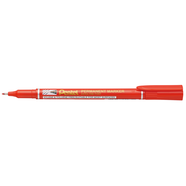 Pentel NF450 Permanent Market Fine PT - Red image