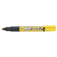 Pentel Paint Marker Medium Bullet Point - Yellow - MMP20-GO