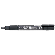 Pentel Paint Marker Medium Bullet Point - Black - MMP20-AO