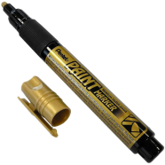 Pentel Paint Marker Medium Bullet Point - Gold - MMP20-XO