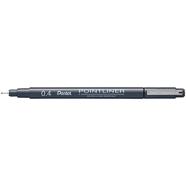 Pentel Pointliner Black 0.4mm image