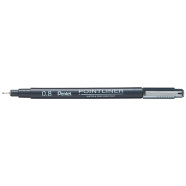 Pentel Pointliner Black 0.8mm - S20P-8A